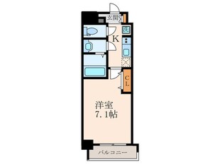 フレシール昭和通の物件間取画像